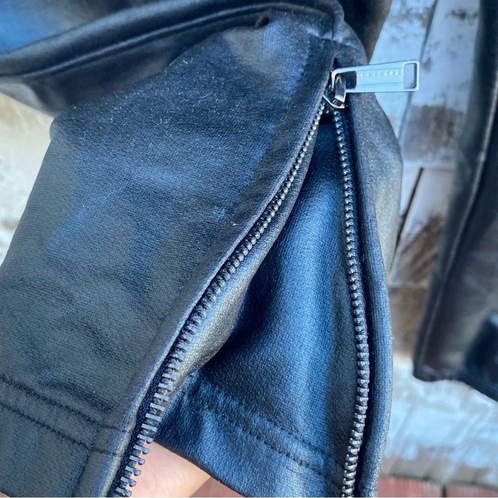 Sean John Black Wax Coated Men’s Joggers